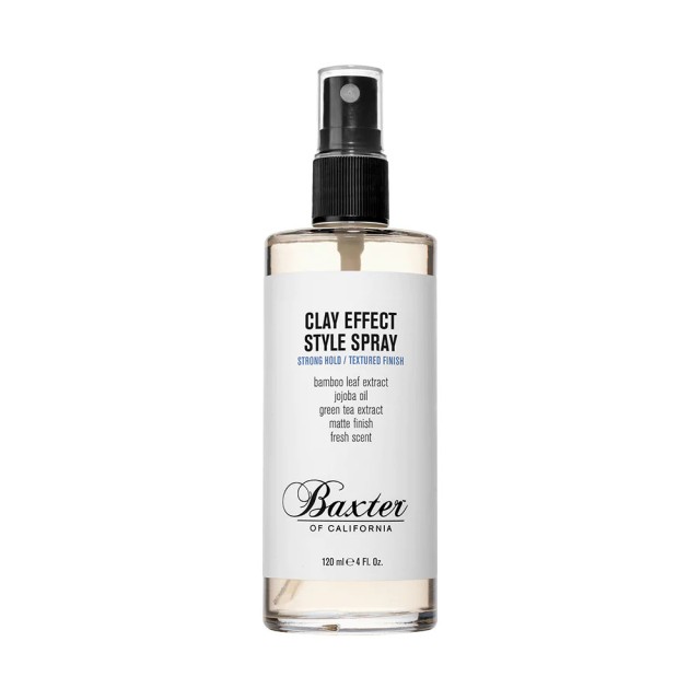 BAXTER OF CALIFORNIA Clay Effect Style Spray - strong hold/textured finish 120ml