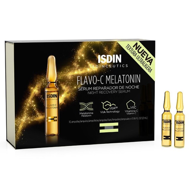 ISDIN Isdinceutics Flavo-C Melatonin Night Recovery Serum 10x2ml