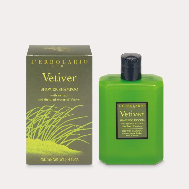 LErbolario Vetiver Shower Shampoo 250ml