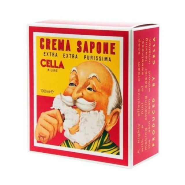 Cella Milano Almond Shaving Cream 1000kgr(for professionals)