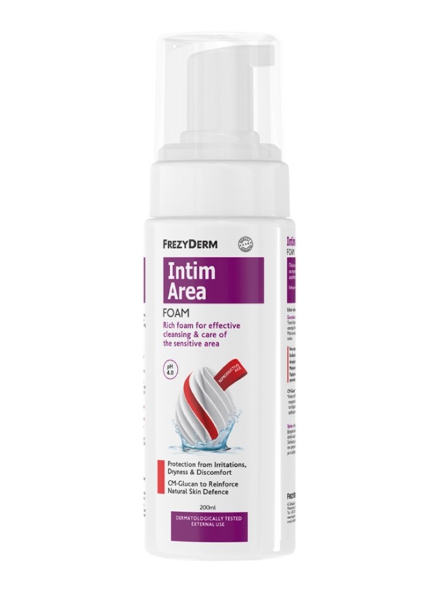 Frezyderm Intim Area Intimate Area Moisturizing Foam 200ml