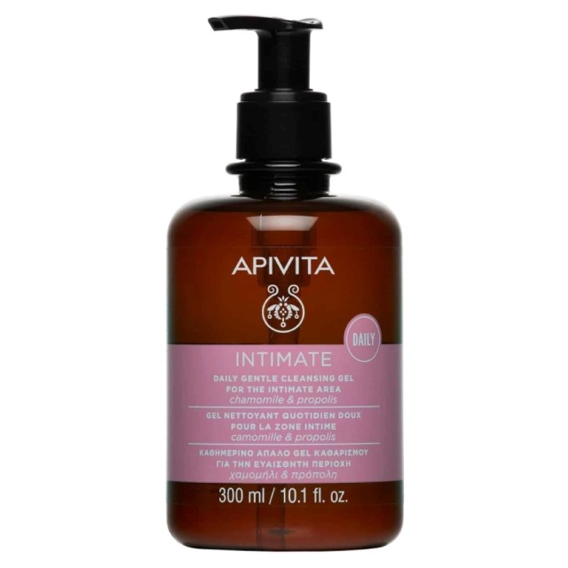 APIVITA Intimate Daily Gentle Cleansing Gel with Chamomile & Propolis 300ml