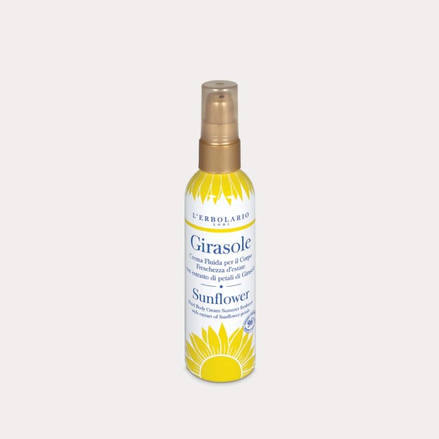 LErbolario Girasole (Sunflower) Fluid Body Cream 100ml