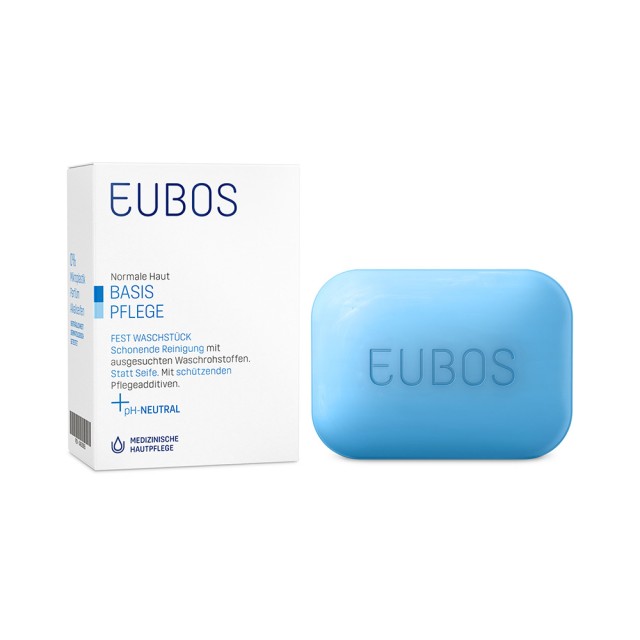 EUBOS Blue Solid Washing Bar 125gr