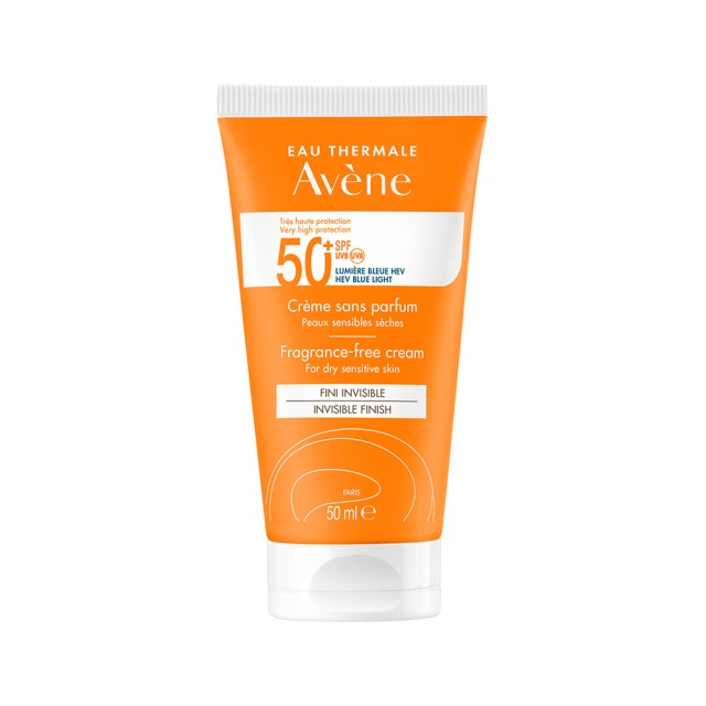 AVENE Very High Protection Fragrance Free Sunscreen Face Cream SPF50 50ml