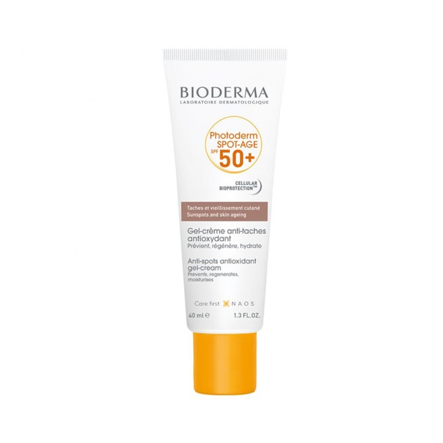 BIODERMA Photoderm Spot-Age SPF50+ Antioxidant Sunscreen Matte For Skin With Brown Spots 40ml