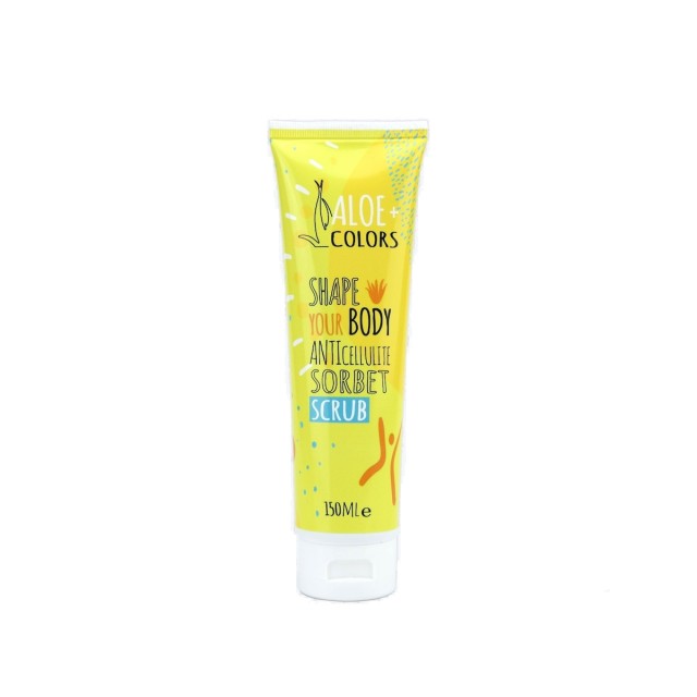 ALOE+COLORS Shape your Body anti-cellulite sorbet Scrub, 150ml