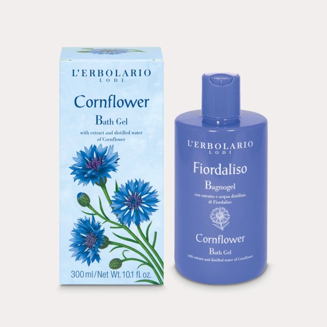 LErbolario Cornflower (Fiordaliso) Shower Gel 300ml