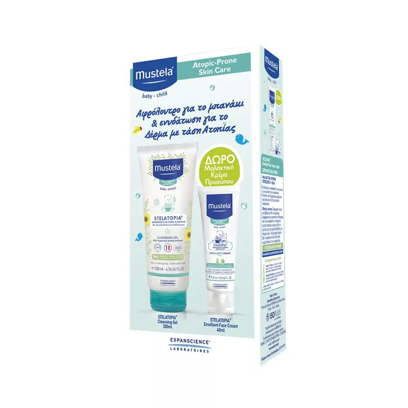 Mustela Stelatopia Cleansing Gel Atopic Skin Fragrance-Free